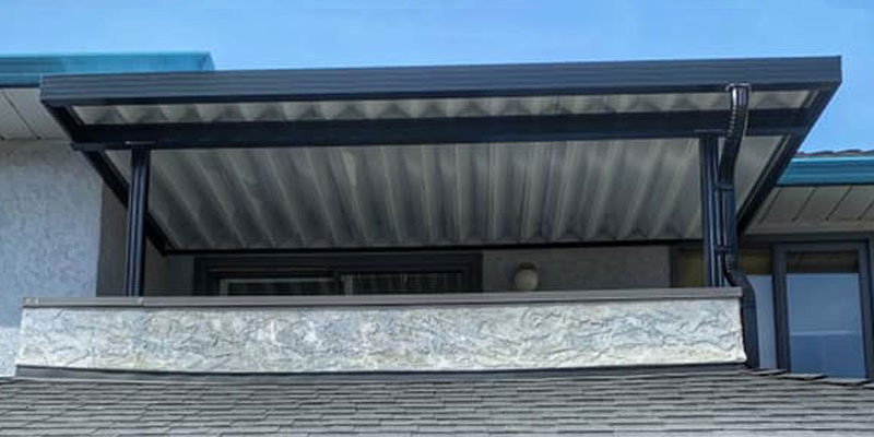 Solid V Pan Aluminum Roof